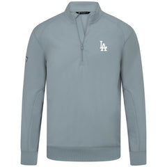 Los Angeles Dodgers Levelwear Upright Insignia Tri-Blend Quarter-Zip Pullover | MLB New
