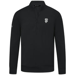 San Francisco Giants Levelwear Upright Insignia Tri-Blend Quarter-Zip Pullover | MLB On Sale
