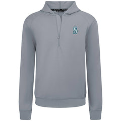 Seattle Mariners Levelwear Technic Insignia Quarter-Zip Hoodie | MLB On Sale