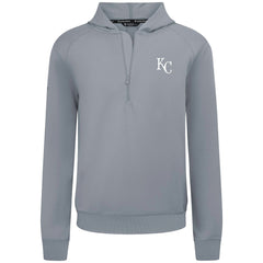 Kansas City Royals Levelwear Technic Insignia Quarter-Zip Hoodie | MLB US