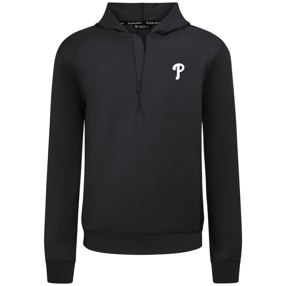 Philadelphia Phillies Levelwear Technic Insignia Quarter-Zip Hoodie | MLB Near me