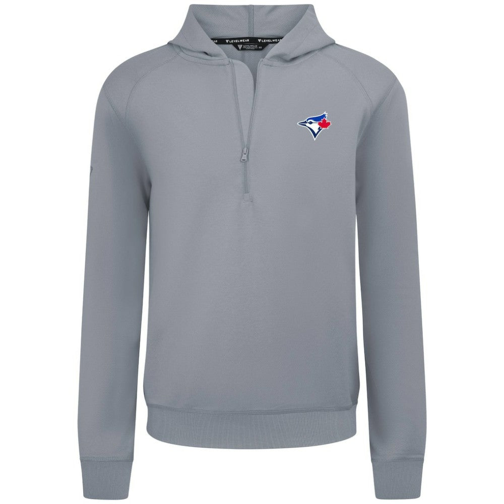 Toronto Blue Jays Levelwear Technic Insignia Quarter-Zip Hoodie | MLB Online