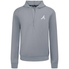Atlanta Braves Levelwear Technic Insignia Quarter-Zip Hoodie | MLB Shop