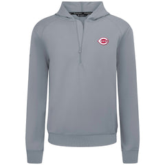 Cincinnati Reds Levelwear Technic Insignia Quarter-Zip Hoodie | MLB Sale