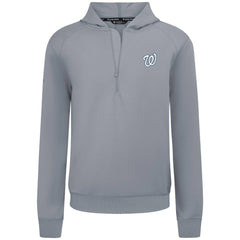 Washington Nationals Levelwear Technic Insignia Quarter-Zip Hoodie | MLB New