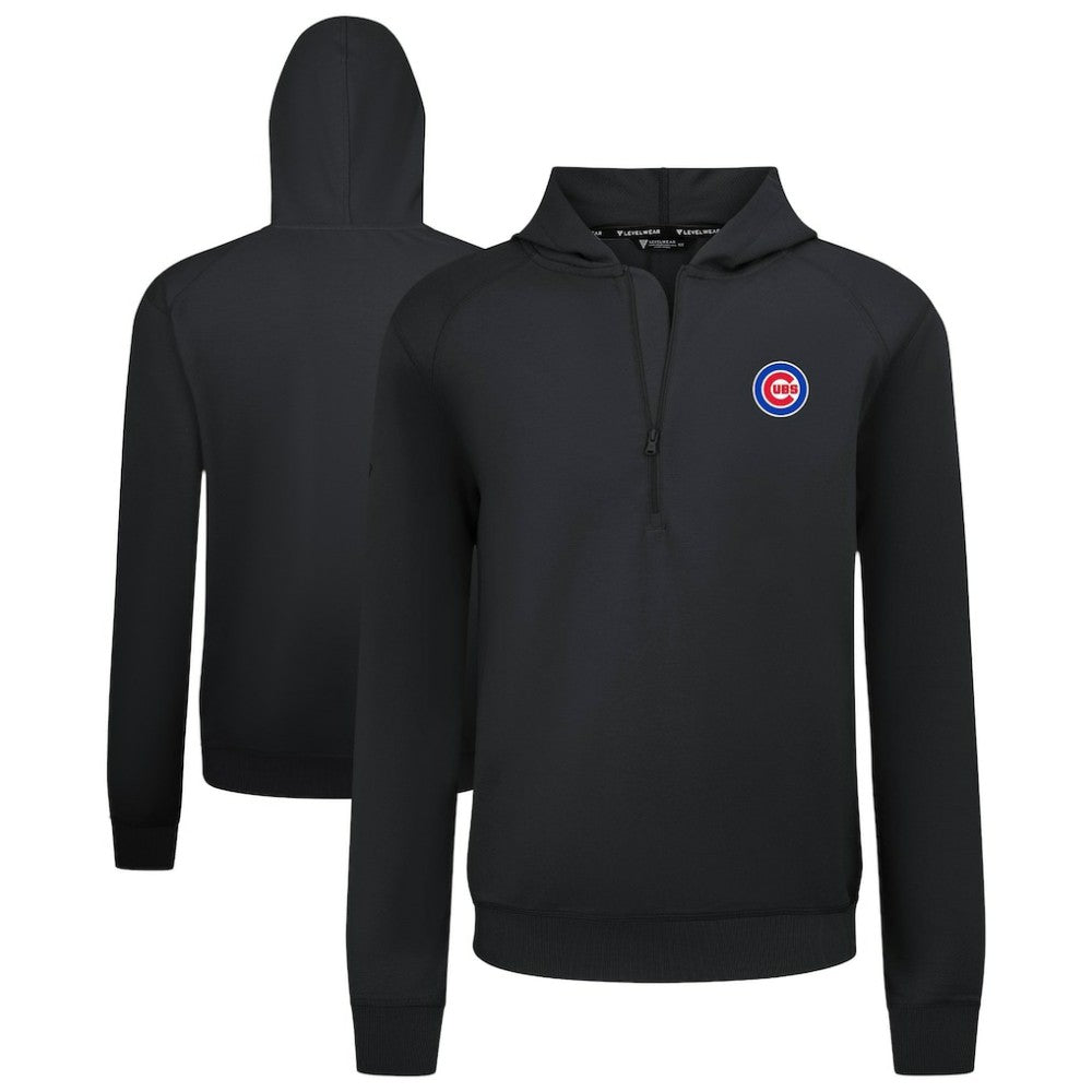 Chicago Cubs Levelwear Technic Insignia Quarter-Zip Hoodie | MLB On Sale