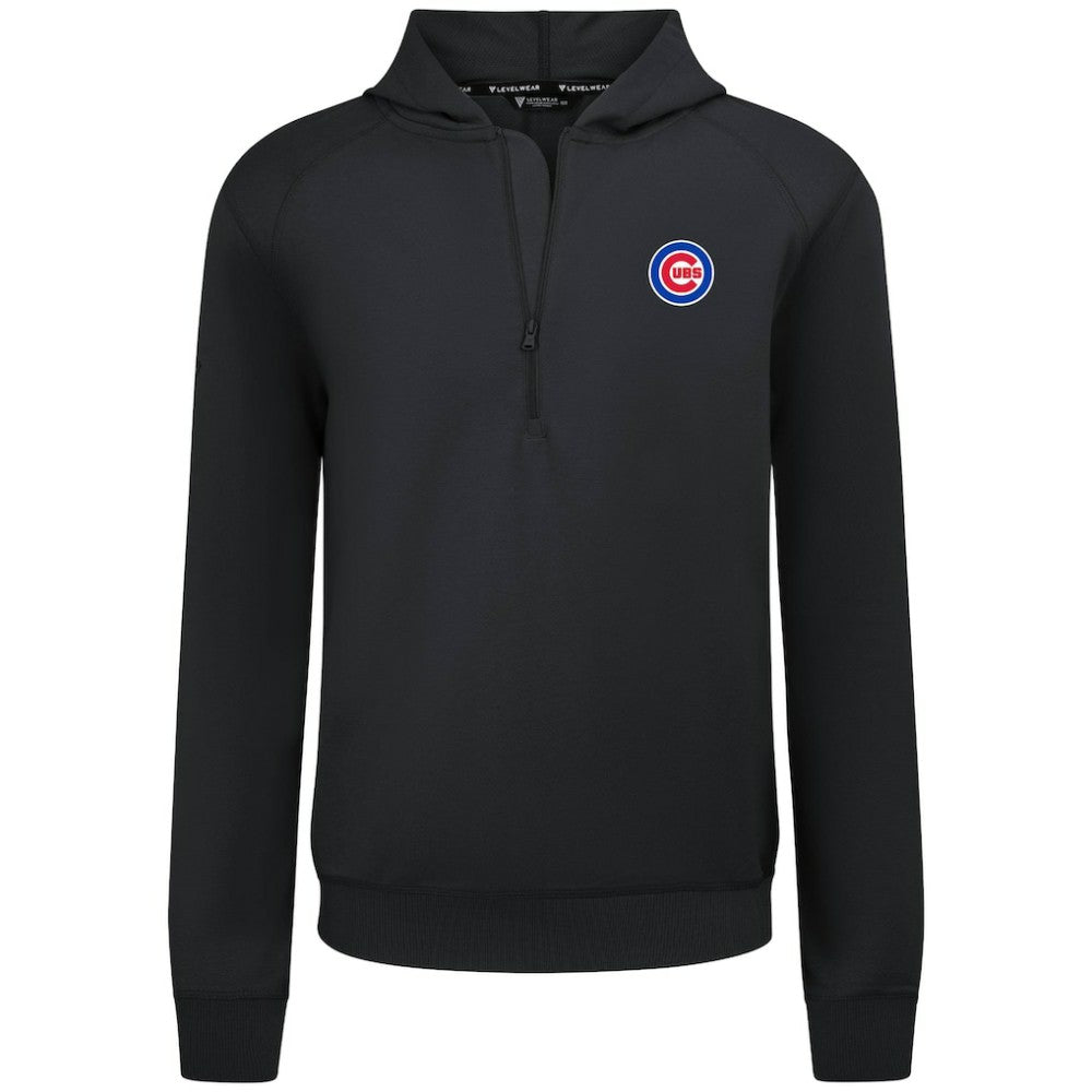 Chicago Cubs Levelwear Technic Insignia Quarter-Zip Hoodie | MLB On Sale