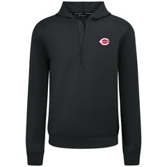 Cincinnati Reds Levelwear Technic Insignia Quarter-Zip Hoodie | MLB Discount