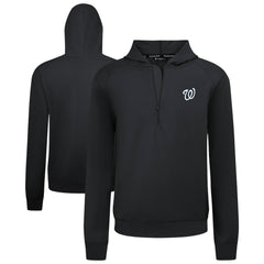 Washington Nationals Levelwear Technic Insignia Quarter-Zip Hoodie | MLB Outlet