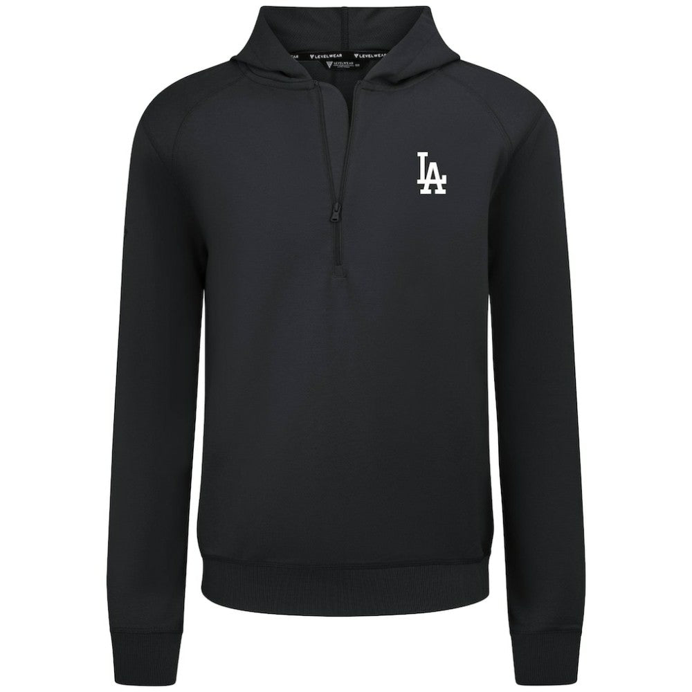 Los Angeles Dodgers Levelwear Technic Insignia Quarter-Zip Hoodie | MLB Outlet