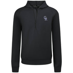 Colorado Rockies Levelwear Technic Insignia Quarter-Zip Hoodie | MLB Near me