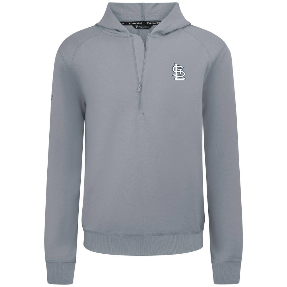 St. Louis Cardinals Levelwear Technic Insignia Quarter-Zip Hoodie | MLB Online