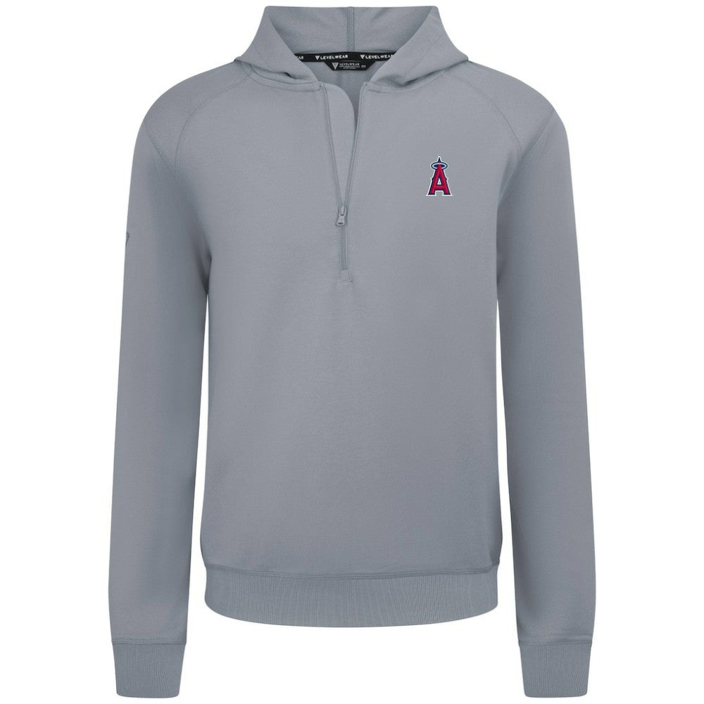 Los Angeles Angels Levelwear Technic Insignia Quarter-Zip Hoodie | MLB Near me