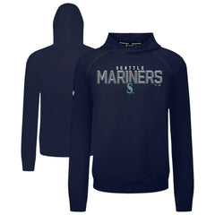 Seattle Mariners Levelwear Mandate Carve Tri-Blend Hoodie | MLB New