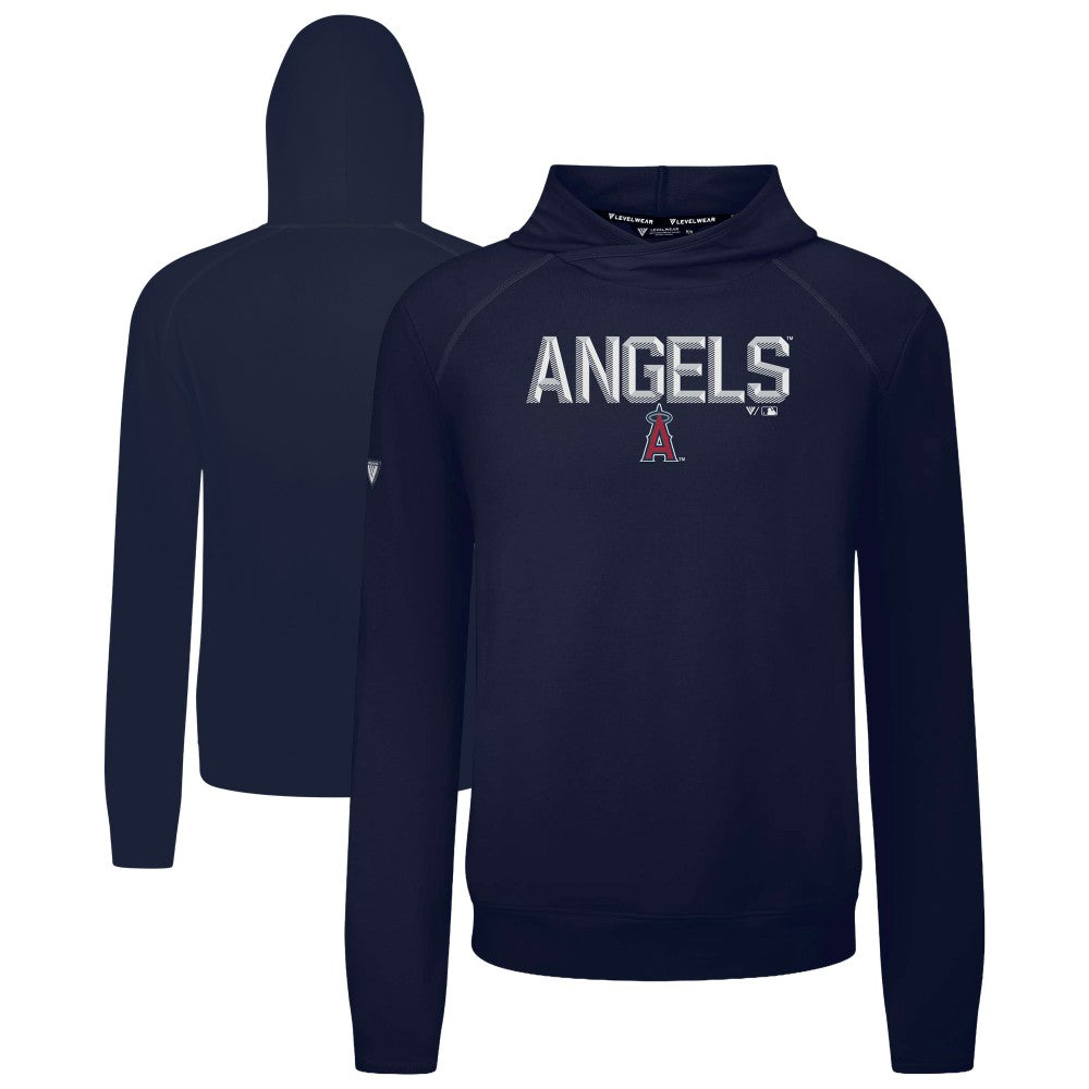 Los Angeles Angels Levelwear Mandate Carve Tri-Blend Hoodie | MLB Discount