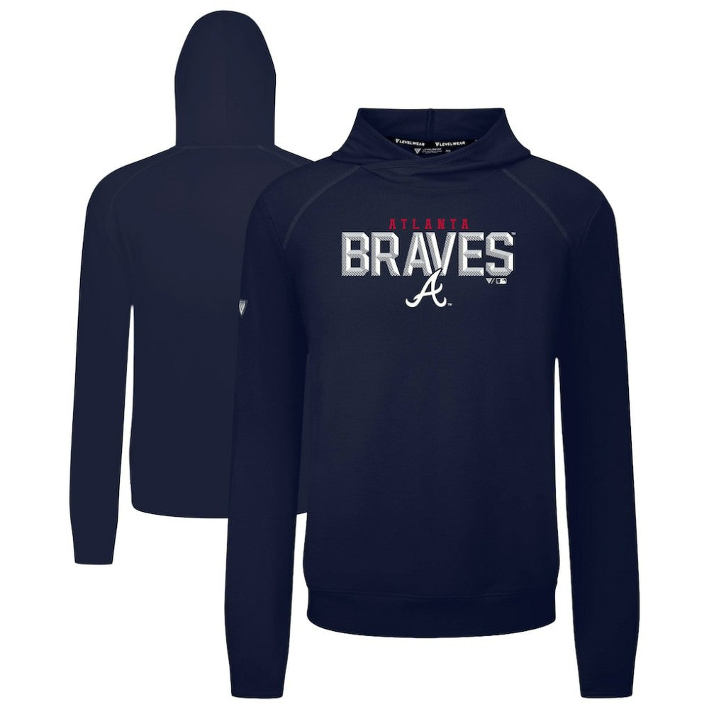 Atlanta Braves Levelwear Mandate Carve Tri-Blend Hoodie | MLB For sale