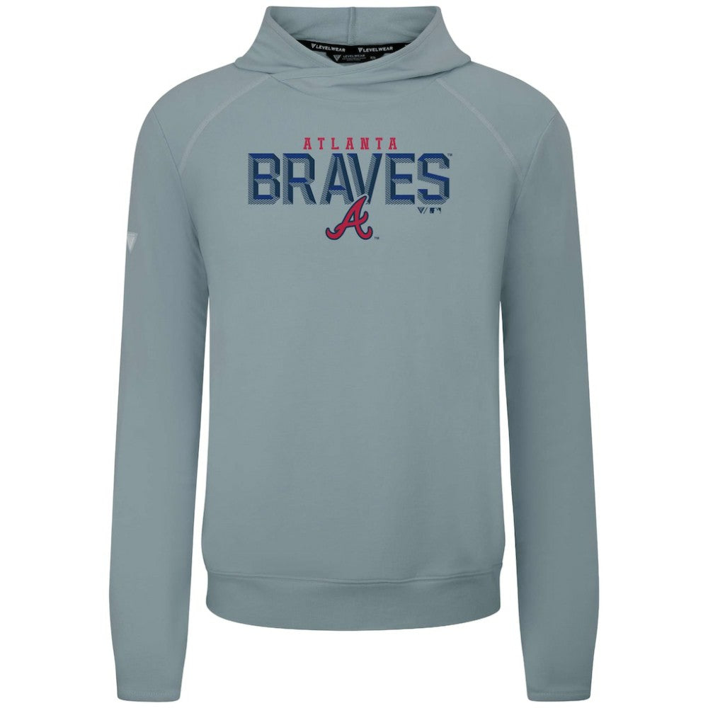 Atlanta Braves Levelwear Mandate Carve Tri-Blend Hoodie | MLB On Sale
