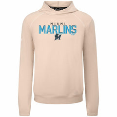 Miami Marlins Levelwear Mandate Carve Tri-Blend Hoodie | MLB Shop