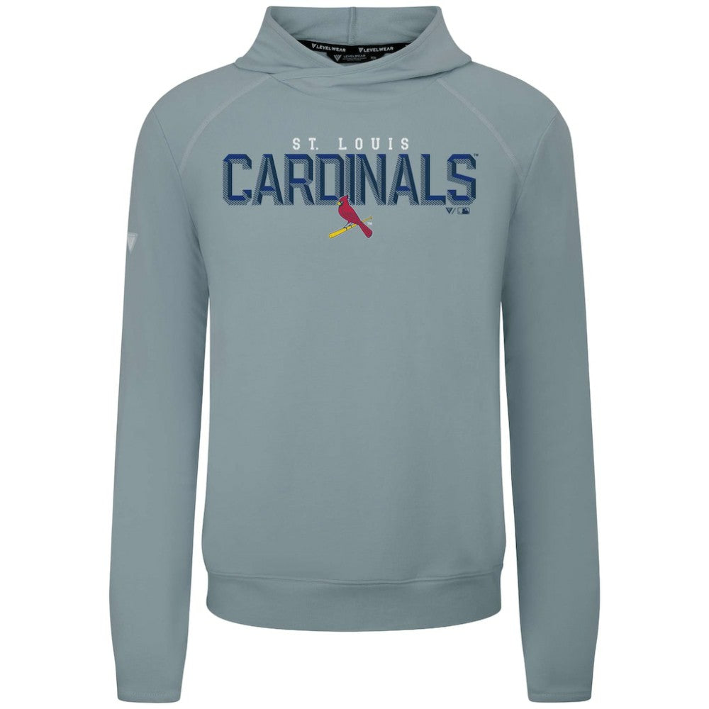 St. Louis Cardinals Levelwear Mandate Carve Tri-Blend Hoodie | MLB On Sale
