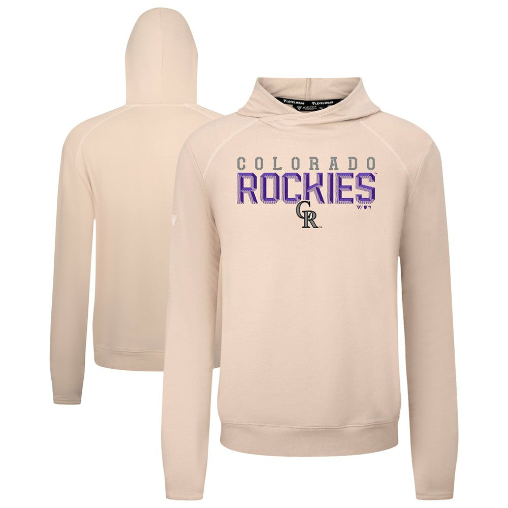 Colorado Rockies Levelwear Mandate Carve Tri-Blend Hoodie | MLB Online