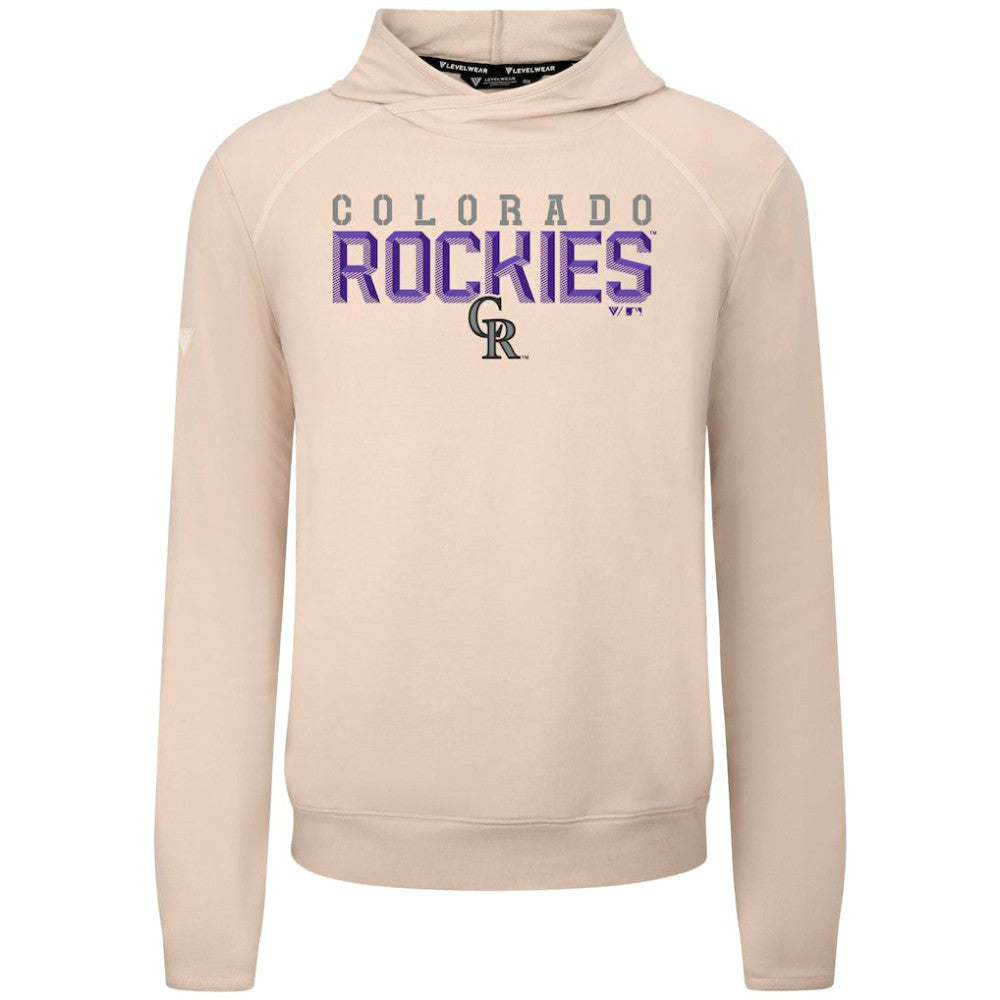 Colorado Rockies Levelwear Mandate Carve Tri-Blend Hoodie | MLB Online