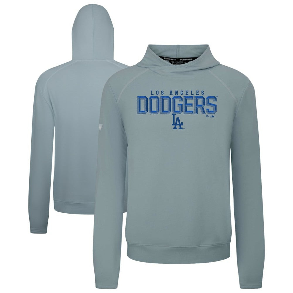 Los Angeles Dodgers Levelwear Mandate Carve Tri-Blend Hoodie | MLB Sale