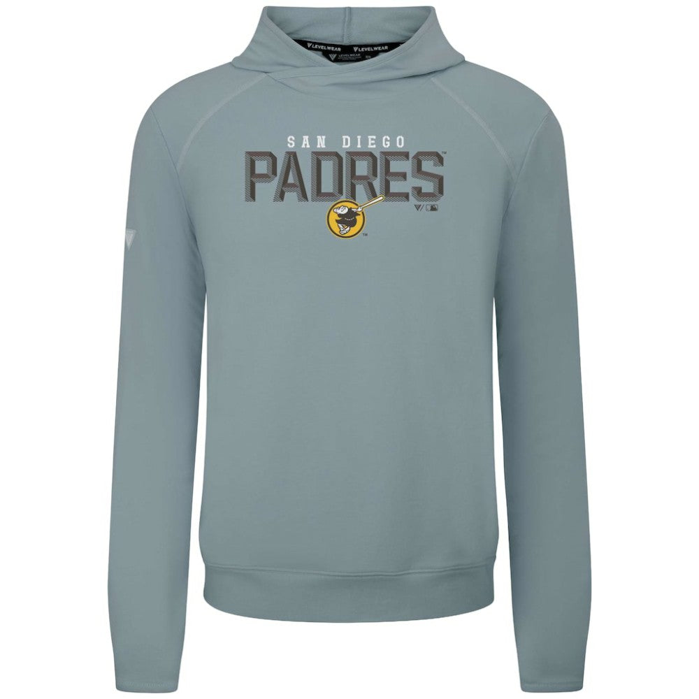 San Diego Padres Levelwear Mandate Carve Tri-Blend Hoodie | MLB Discount