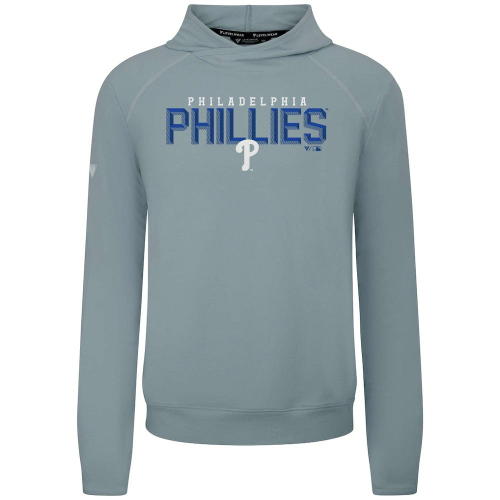 Philadelphia Phillies Levelwear Mandate Carve Tri-Blend Hoodie | MLB Sale