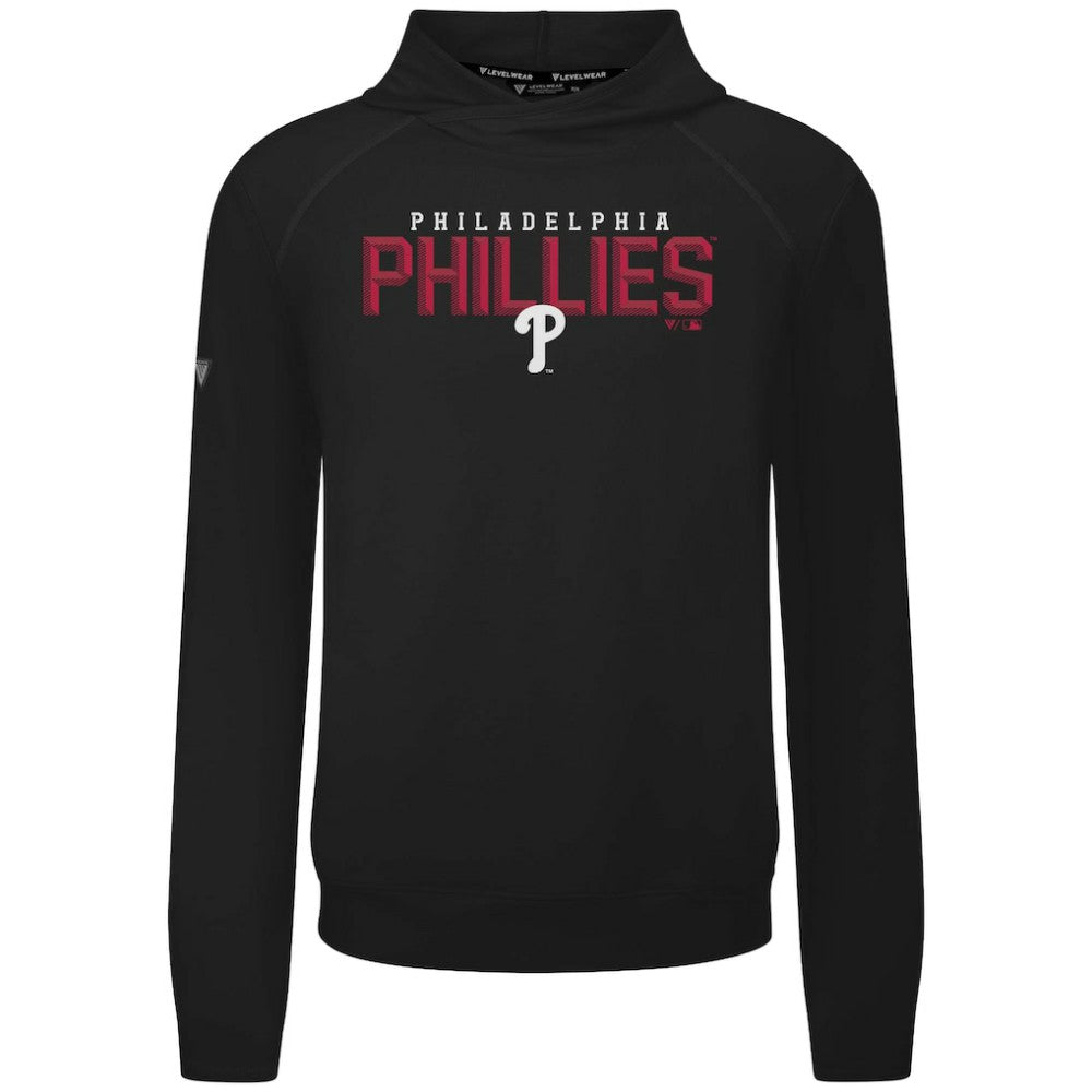 Philadelphia Phillies Levelwear Mandate Carve Tri-Blend Hoodie | MLB Shop