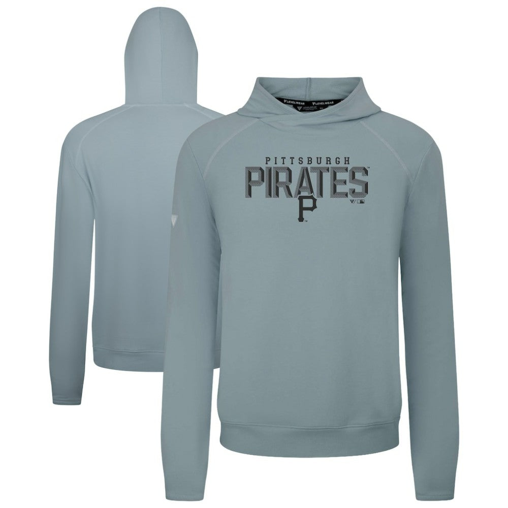 Pittsburgh Pirates Levelwear Mandate Carve Tri-Blend Hoodie | MLB Online