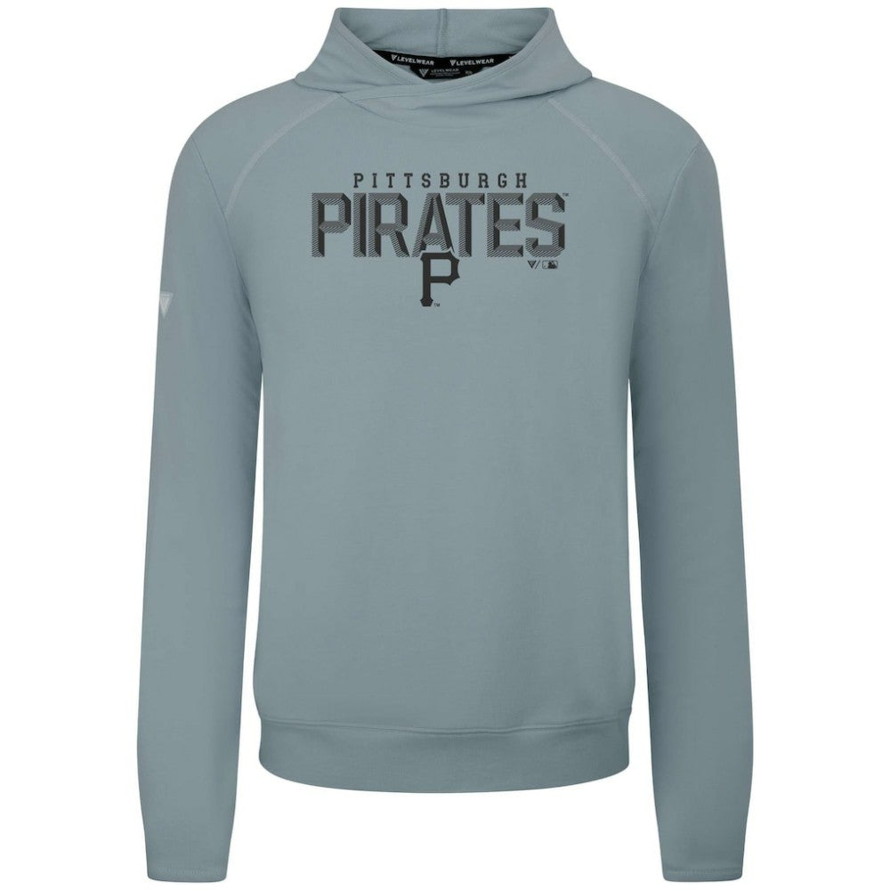 Pittsburgh Pirates Levelwear Mandate Carve Tri-Blend Hoodie | MLB Online