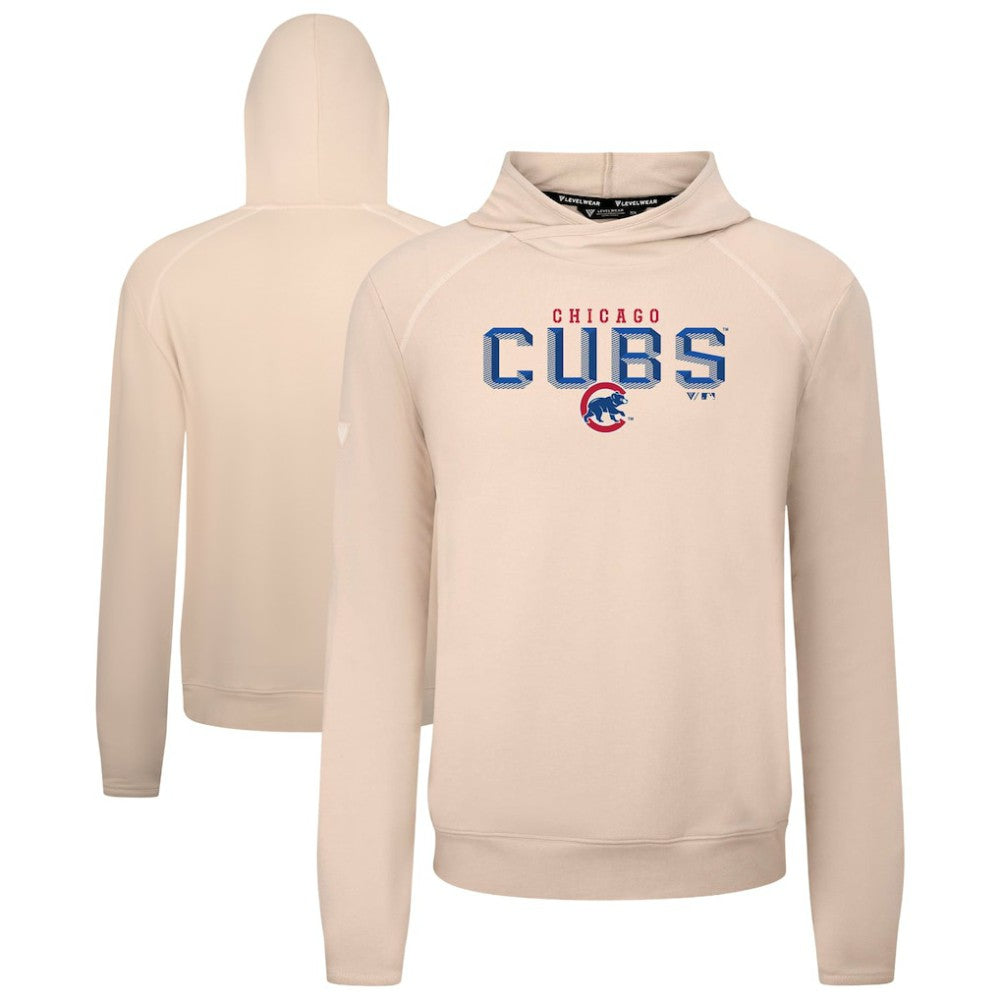 Chicago Cubs Levelwear Mandate Carve Tri-Blend Hoodie | MLB On Sale