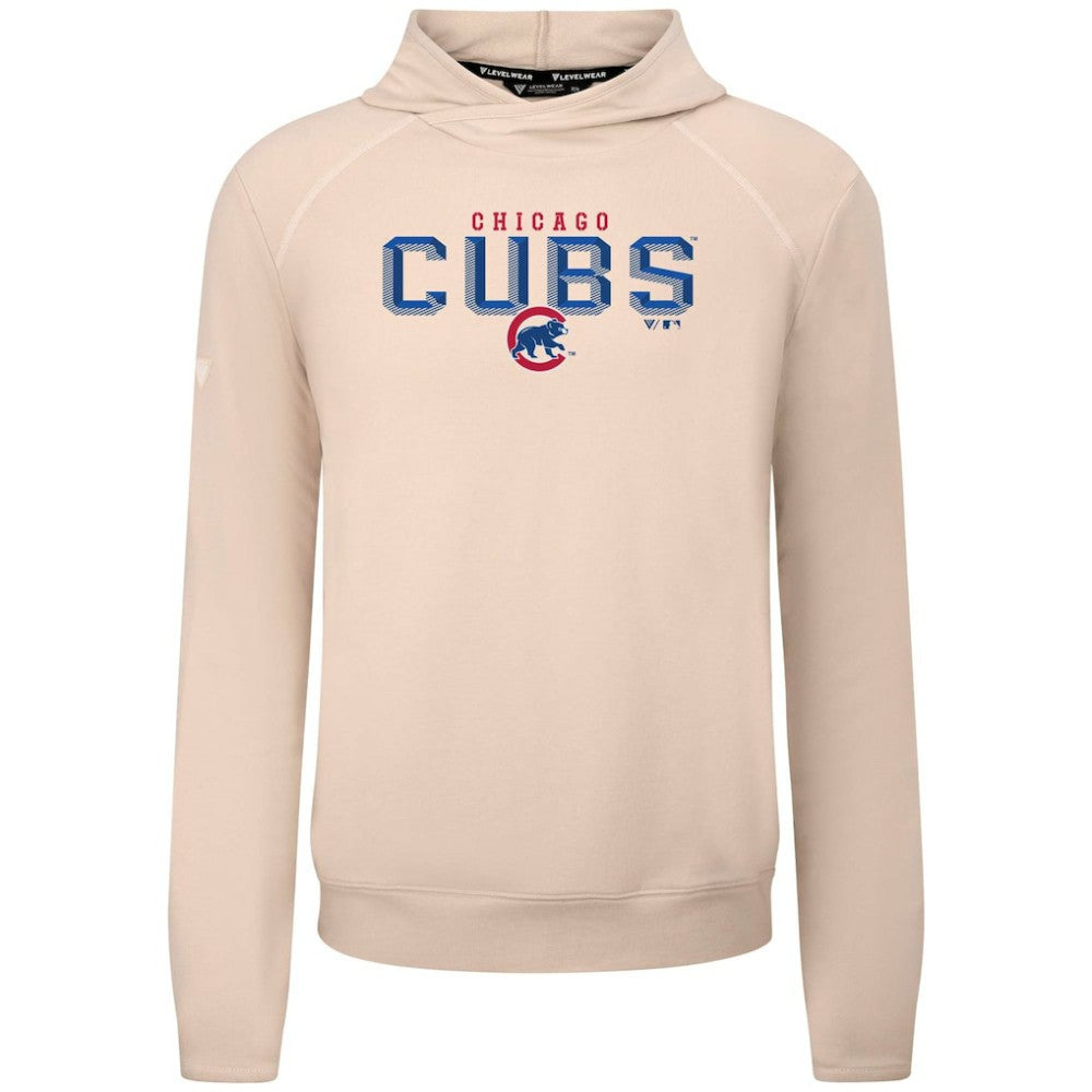 Chicago Cubs Levelwear Mandate Carve Tri-Blend Hoodie | MLB On Sale