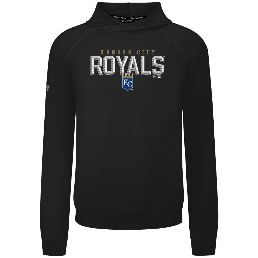 Kansas City Royals Levelwear Mandate Carve Tri-Blend Hoodie | MLB Discount