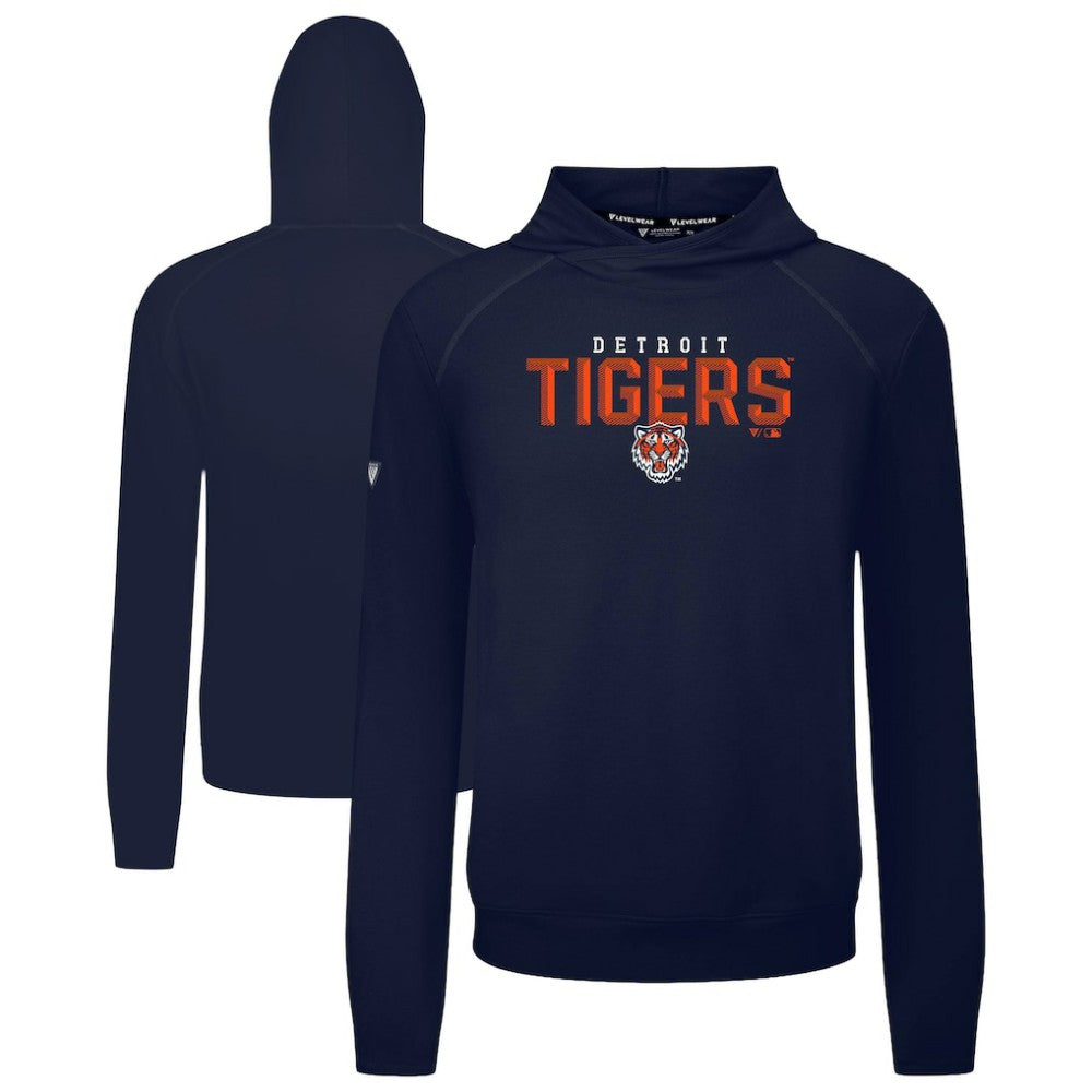 Detroit Tigers Levelwear Mandate Carve Tri-Blend Hoodie | MLB Online