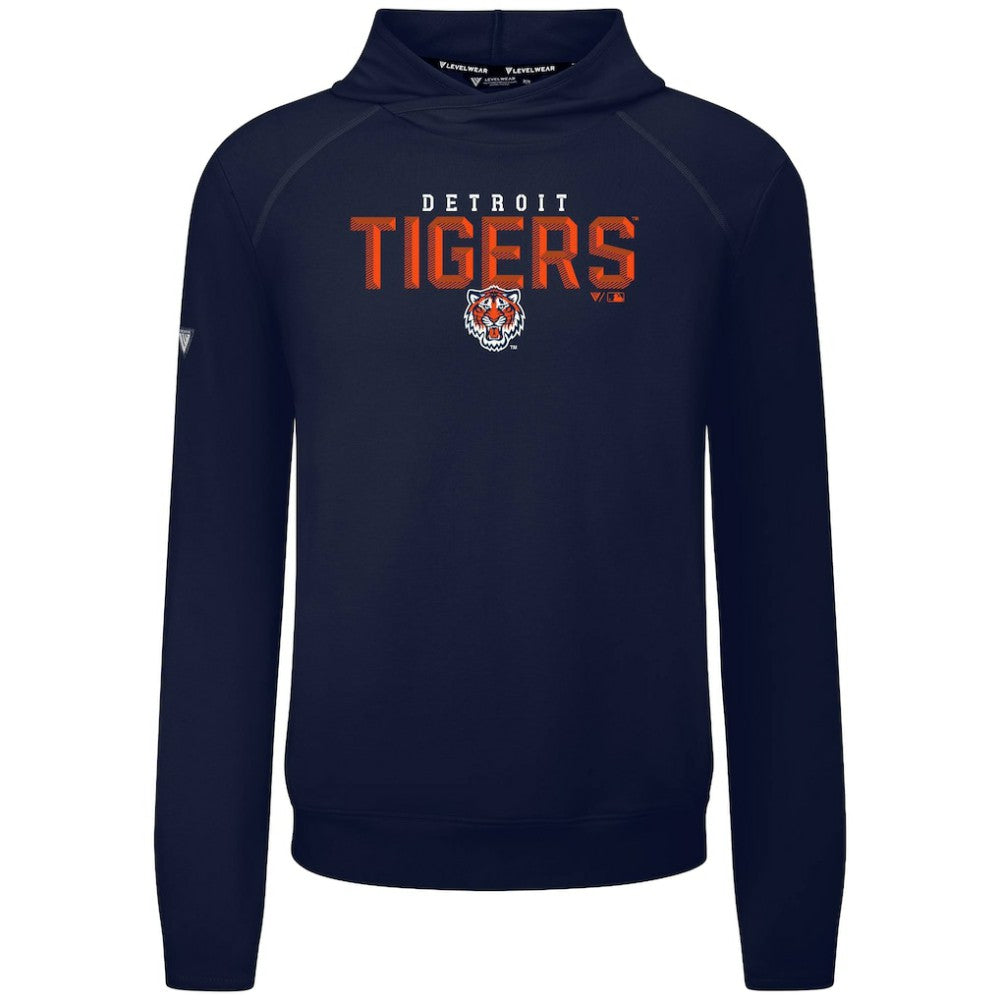 Detroit Tigers Levelwear Mandate Carve Tri-Blend Hoodie | MLB Online