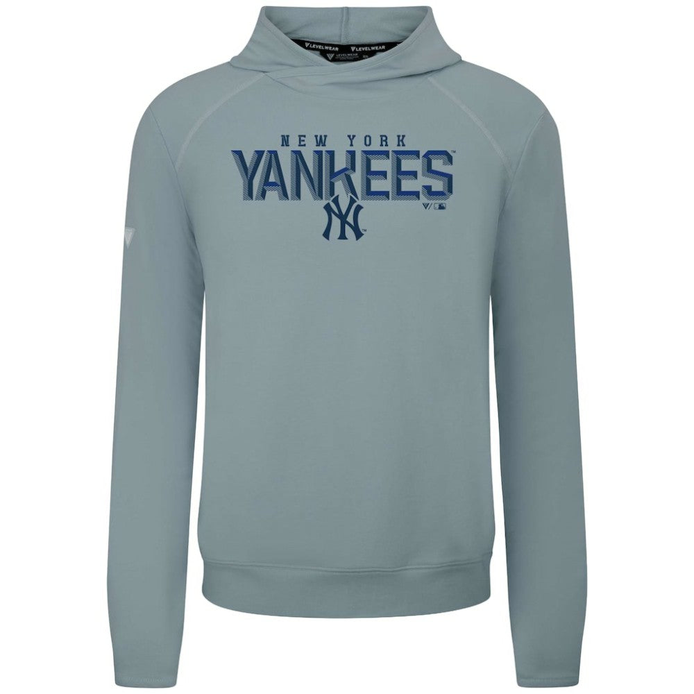 New York Yankees Levelwear Mandate Carve Tri-Blend Hoodie | MLB US