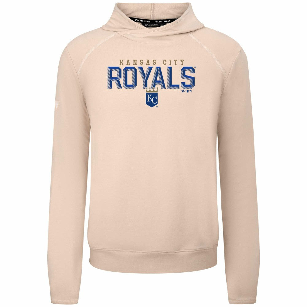Kansas City Royals Levelwear Mandate Carve Tri-Blend Hoodie | MLB US