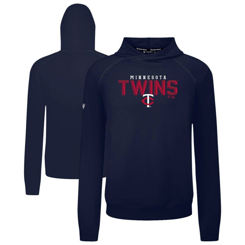 Minnesota Twins Levelwear Mandate Carve Tri-Blend Hoodie | MLB US