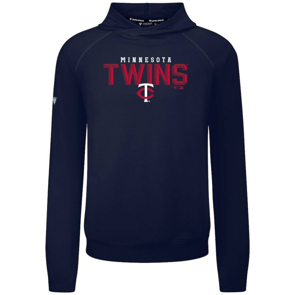 Minnesota Twins Levelwear Mandate Carve Tri-Blend Hoodie | MLB US
