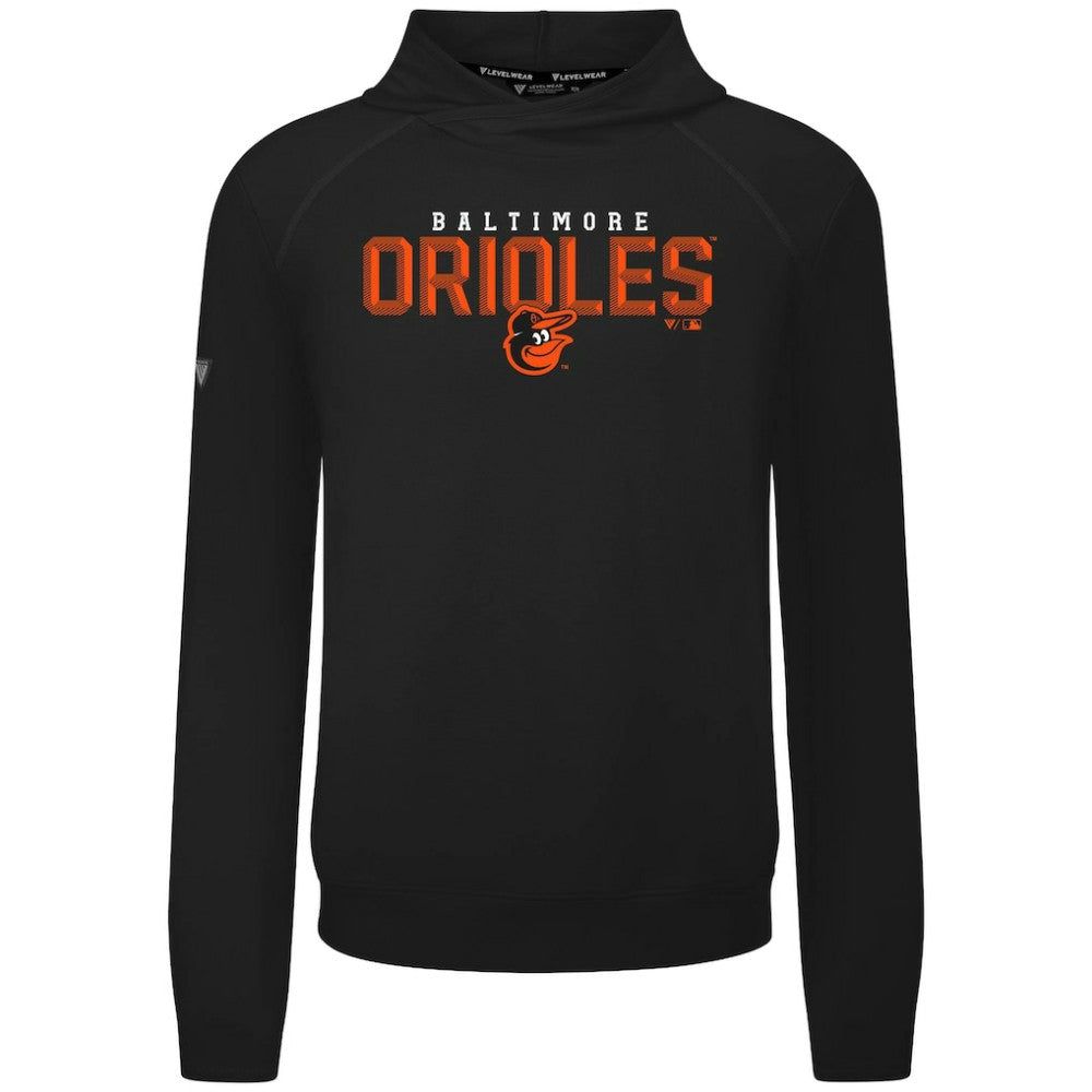 Baltimore Orioles Levelwear Mandate Carve Tri-Blend Hoodie | MLB For sale