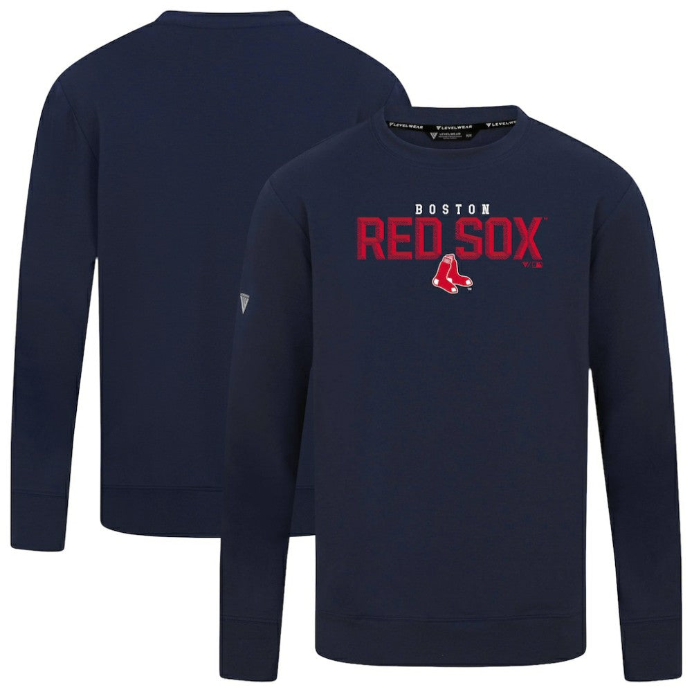 Boston Red Sox Levelwear Mandate Carve Tri-Blend Sweatshirt | MLB Online