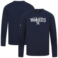 New York Yankees Levelwear Mandate Carve Tri-Blend Sweatshirt | MLB On Sale