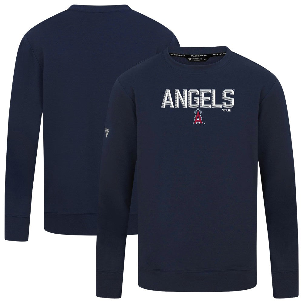 Los Angeles Angels Levelwear Mandate Carve Tri-Blend Sweatshirt | MLB For sale