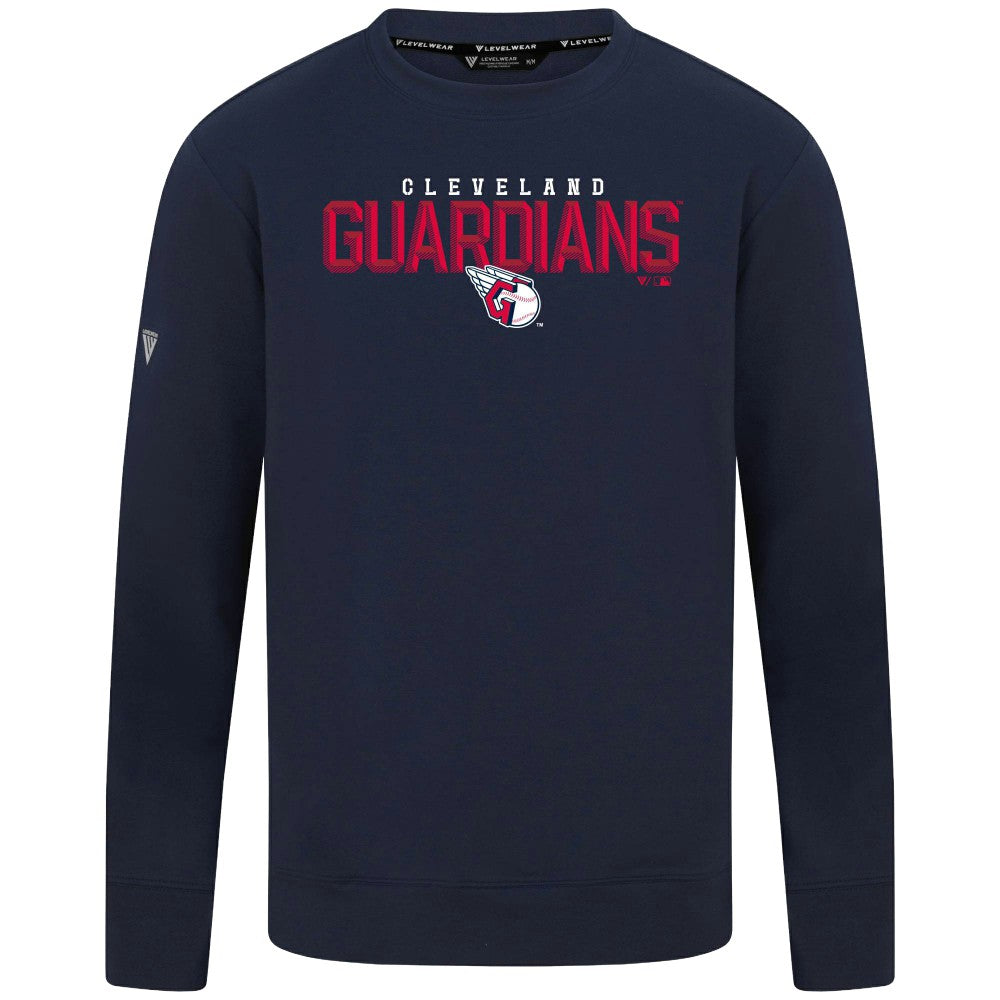 Cleveland Guardians Levelwear Mandate Carve Tri-Blend Sweatshirt | MLB Discount
