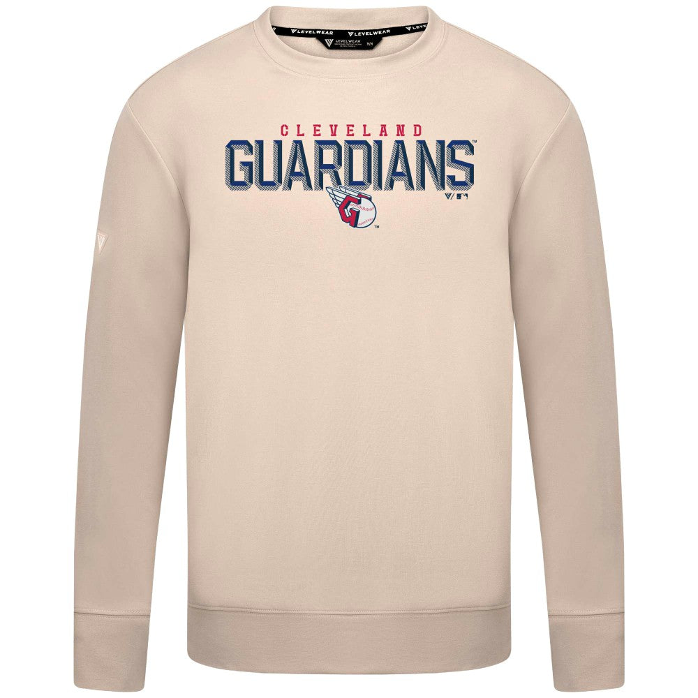 Cleveland Guardians Levelwear Mandate Carve Tri-Blend Sweatshirt | MLB For sale