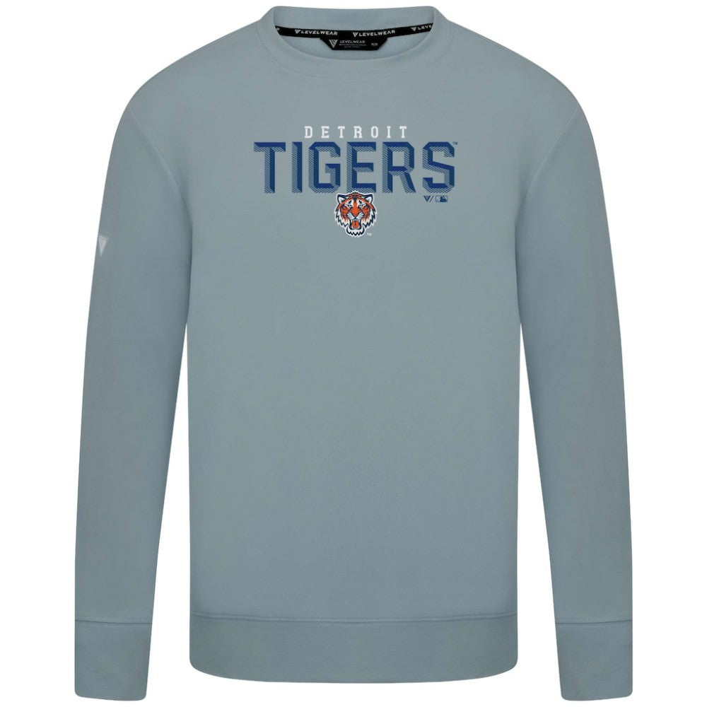 Detroit Tigers Levelwear Mandate Carve Tri-Blend Sweatshirt | MLB Online