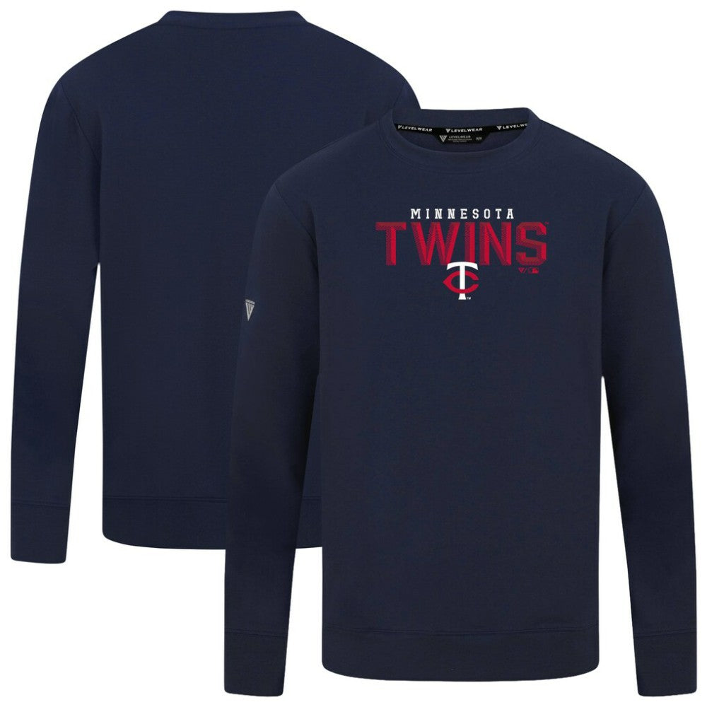 Minnesota Twins Levelwear Mandate Carve Tri-Blend Sweatshirt | MLB Online