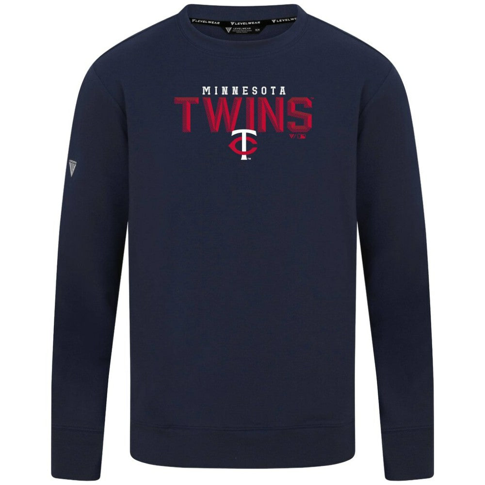 Minnesota Twins Levelwear Mandate Carve Tri-Blend Sweatshirt | MLB Online