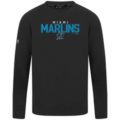 Miami Marlins Levelwear Mandate Carve Tri-Blend Sweatshirt | MLB Online